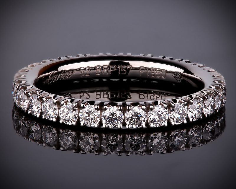Сartier Classique бриллиантовое кольцо дорожка. из золота под заказ. 081216/1