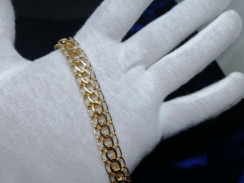 Браслет Питон желтое золото 585 пробы вес 30,5 грамма длина 24 см ширина 12мм из золота под заказ. Nashe-01032019-5